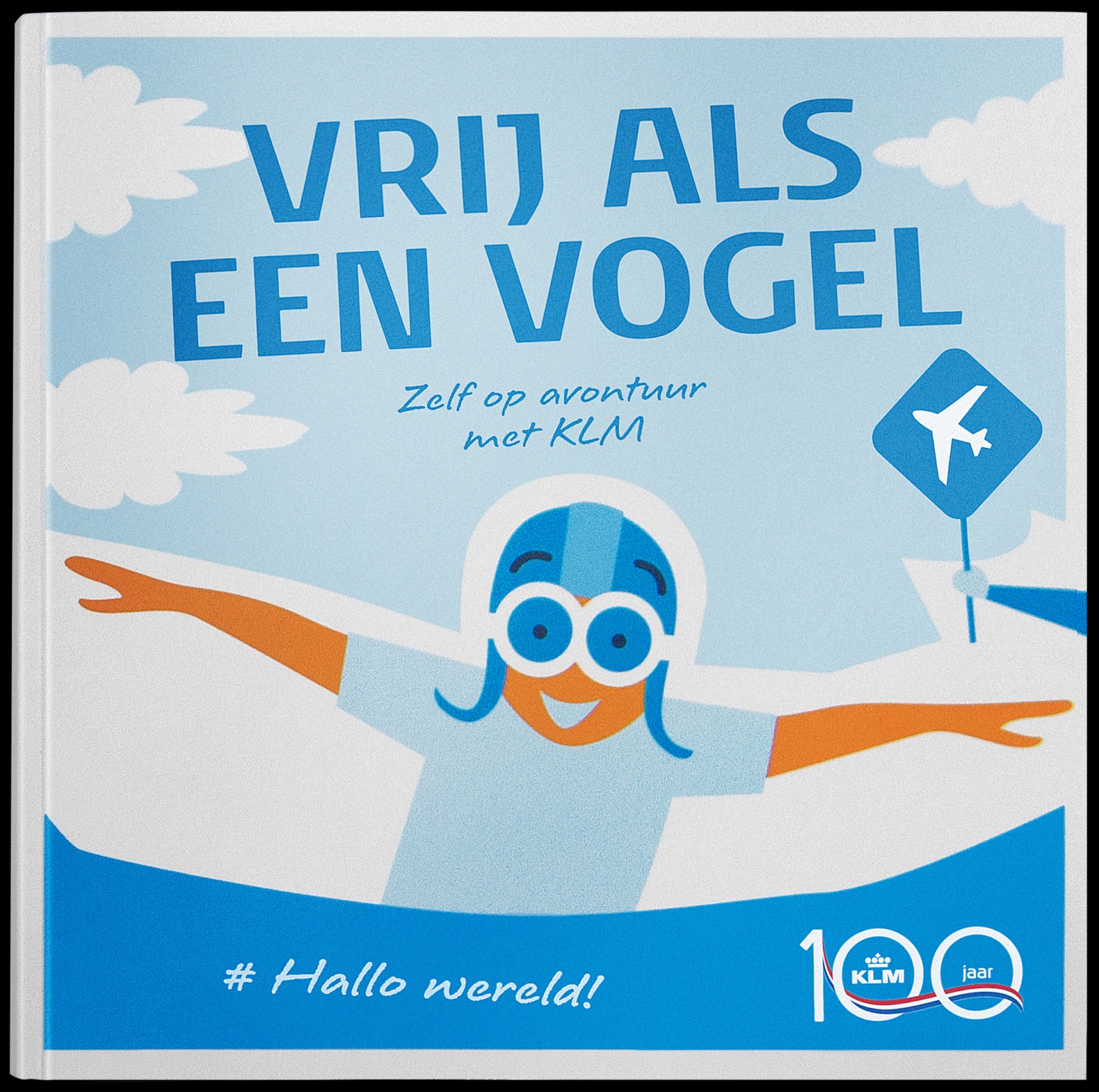 klm boekje vrij als een vogel naar aanleiding van het kom jubileum
