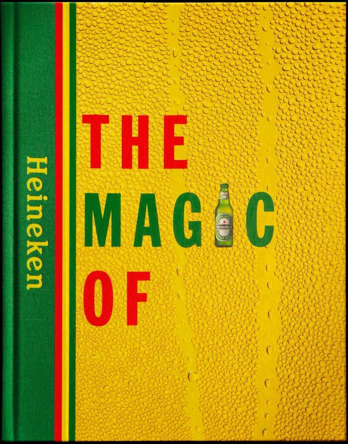 Het jubileumboek dat Pavlov maakte in opdracht van Heineken